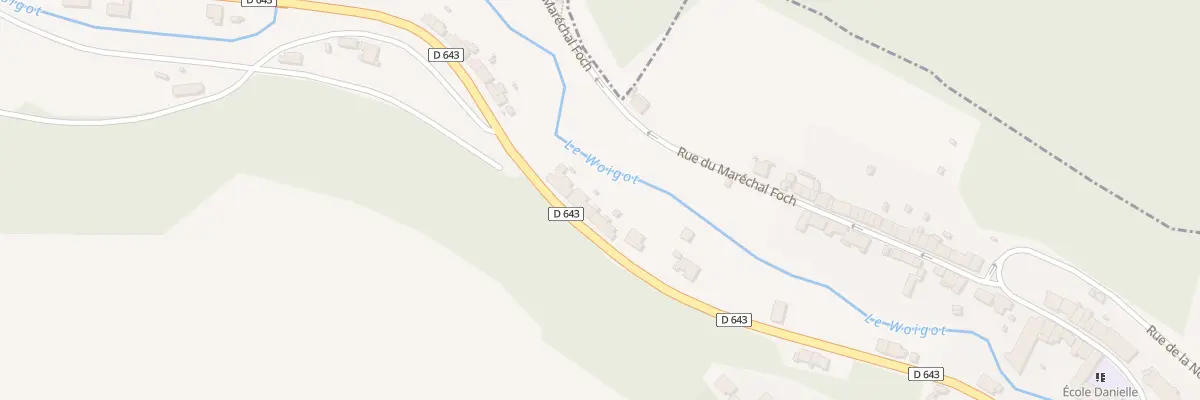 Plan du 18 Rue de Verdun à Moutiers