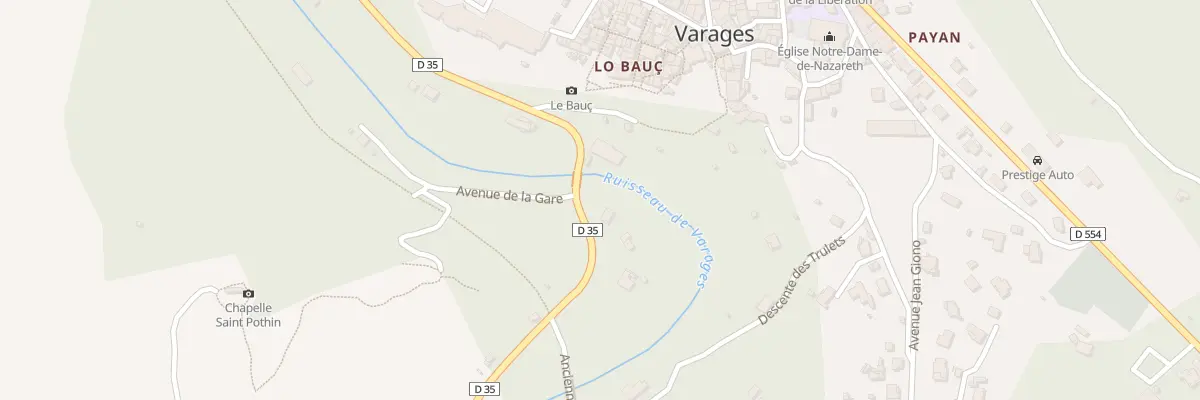 Plan du 5631 Rue Saint-Photin à Varages
