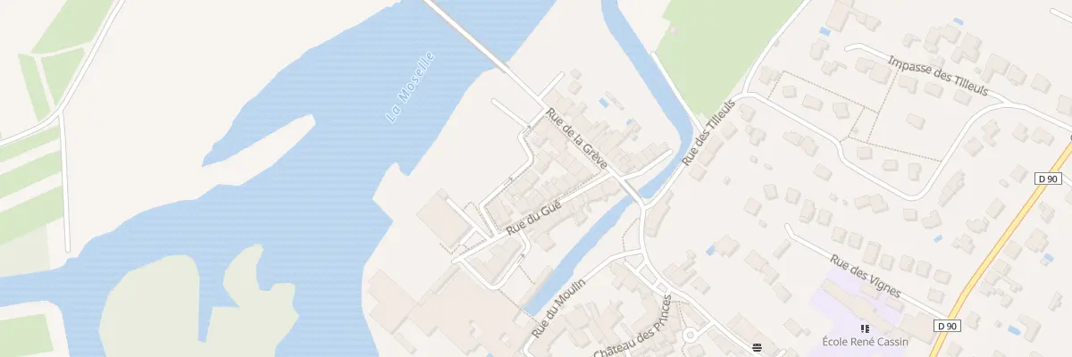 Plan du 4 Rue de la Moselle à Gondreville