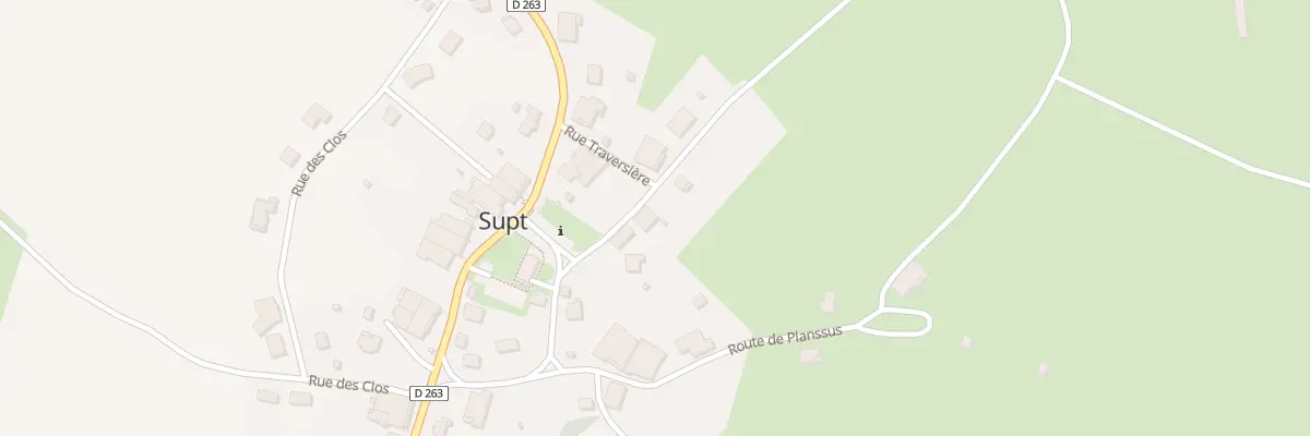 Plan du 7 Rue du Chalet à Supt
