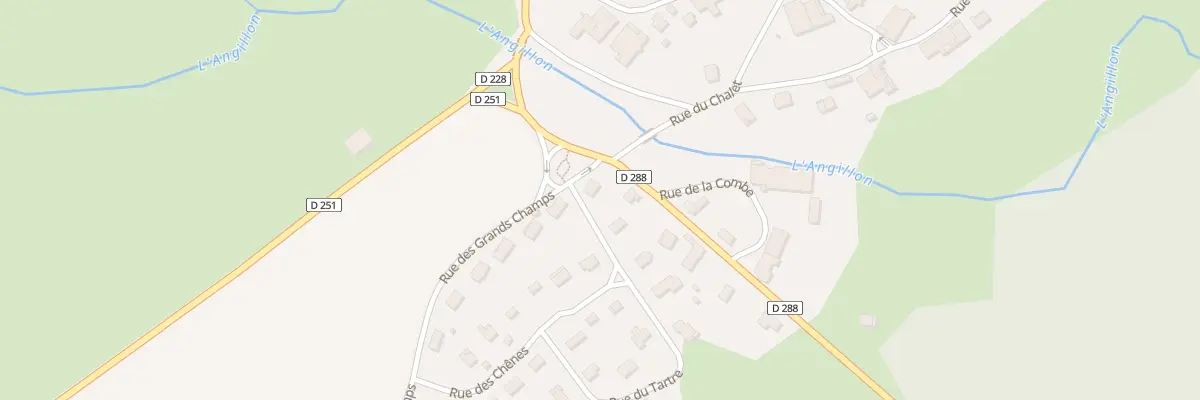 Plan du 1 Rue des Grands Champs à Chapois