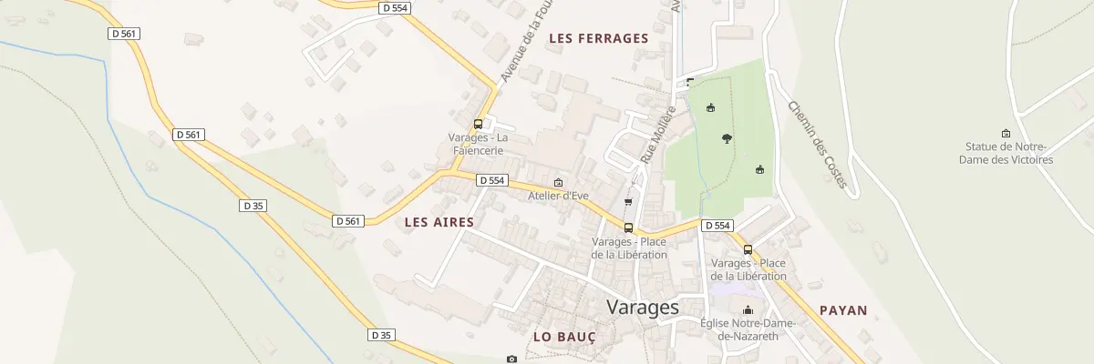 Plan du 5099 Rue de la Paix à Varages