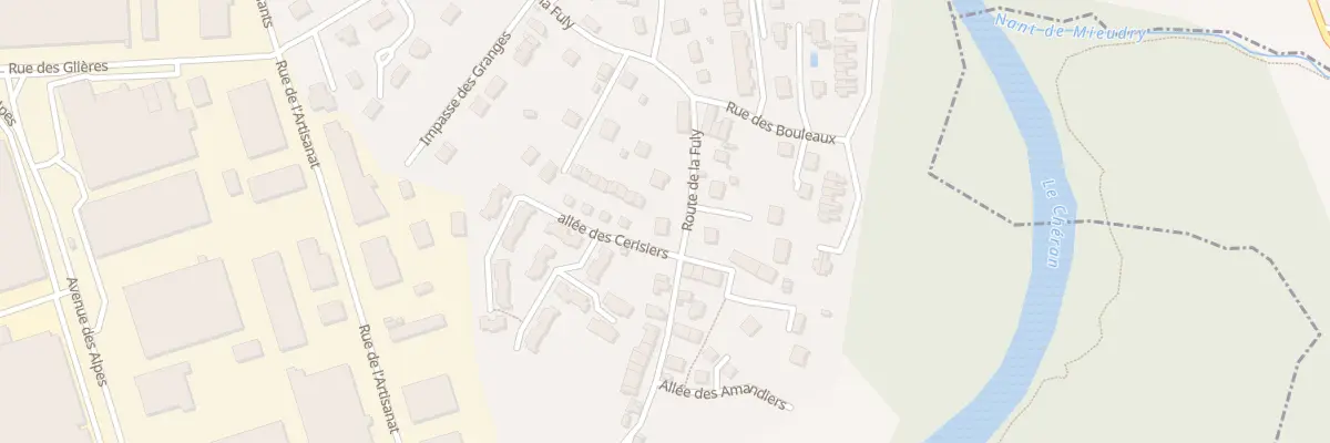 Plan du 56 Rte de la Fuly à Rumilly