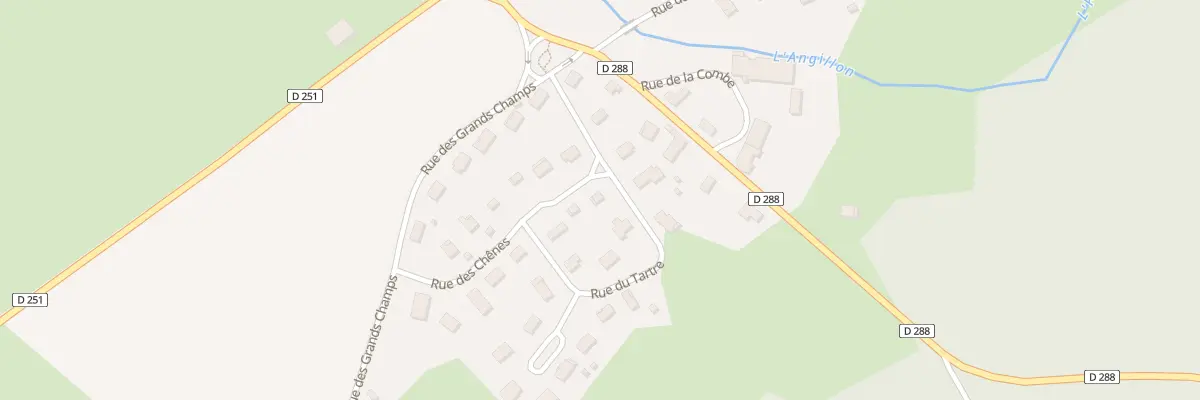 Plan du 5 Rue des Chênes à Chapois