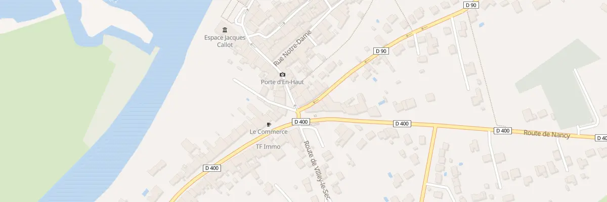 Plan du 2A Rue des Trois Saints à Gondreville