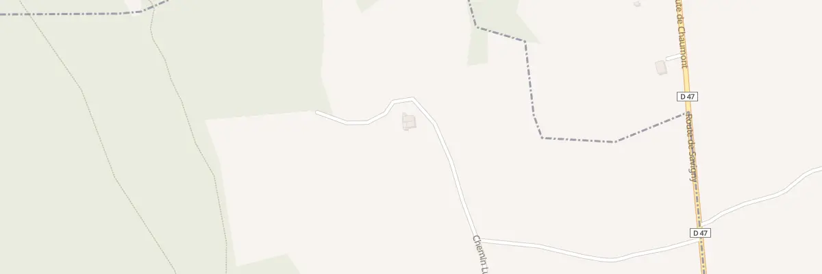Plan du 1533 Che Luisaty à Chaumont