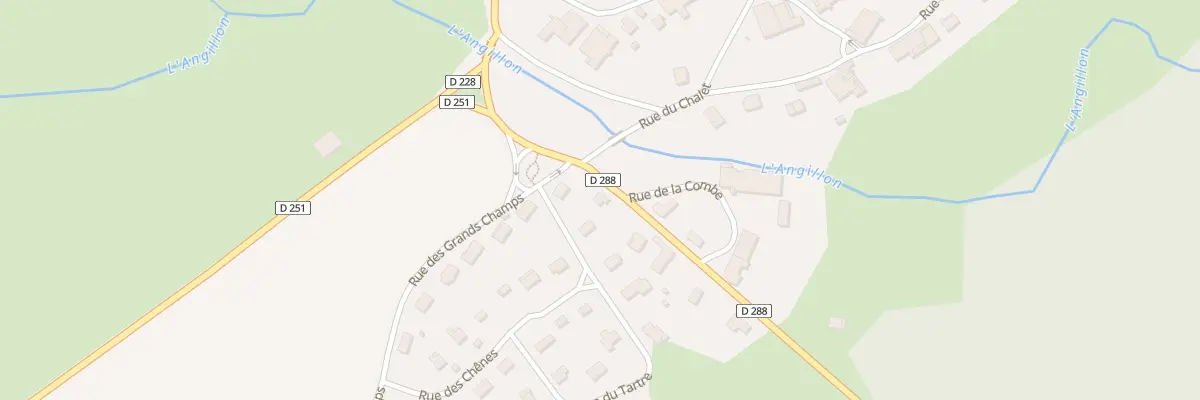 Plan du 2 Rte des Nans à Chapois
