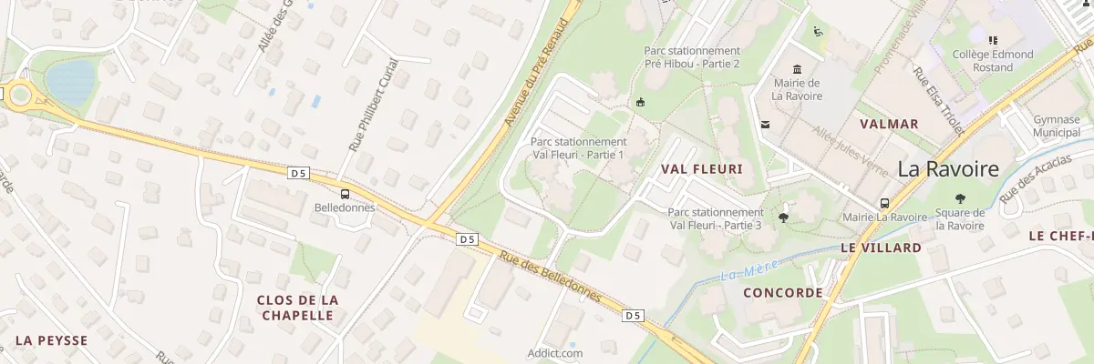 Plan du 2 Rue des Peupliers à La Ravoire