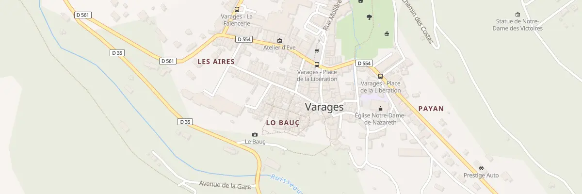 Plan du 13 Rue Victor Hugo à Varages