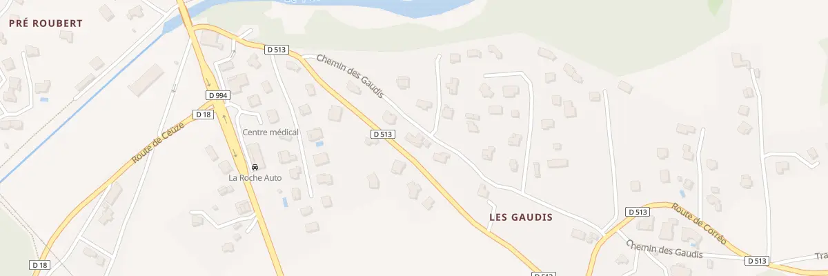 Plan du 178 Che des Gaudis à La Roche-des-Arnauds