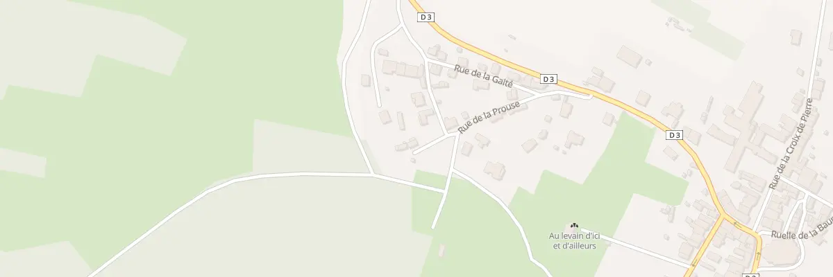Plan du 13 Rue de la Prouse à Scey-sur-Saône-et-Saint-Albin