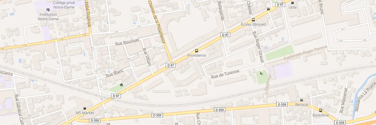 Plan du 242 Av Colonel Picot à Toulon