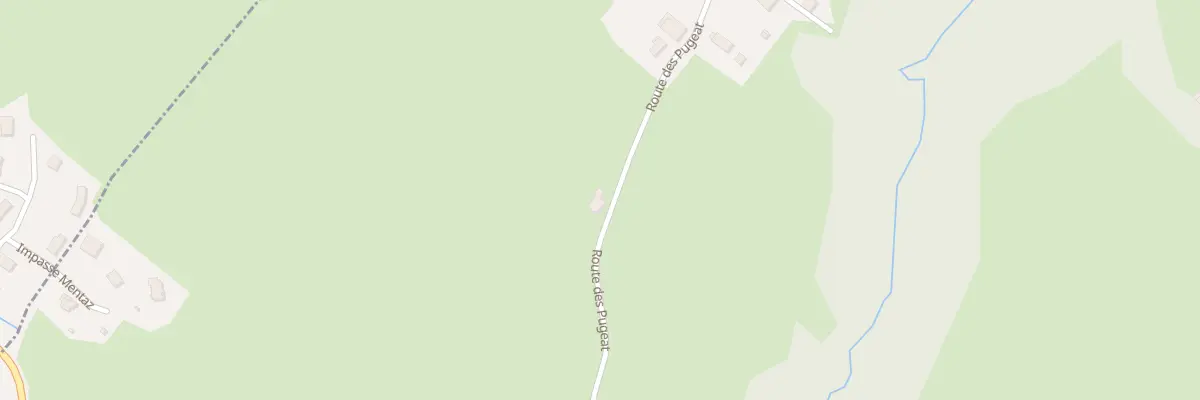Plan du 523 Rte des Pugeats à Trévignin