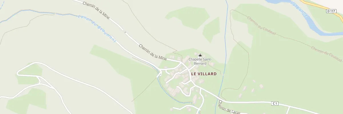 Plan du 30 Chem de la Mine à Entraigues