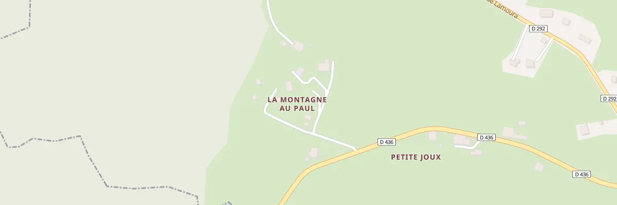 Plan du 4 Qua La Montagne au Paul à Lajoux