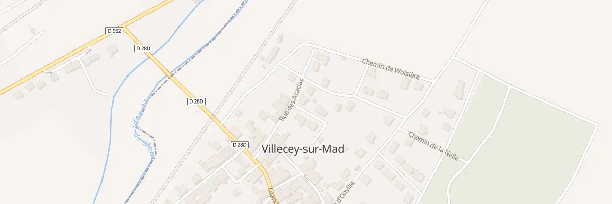 Plan du 7B Rue des Acacias à Villecey-sur-Mad