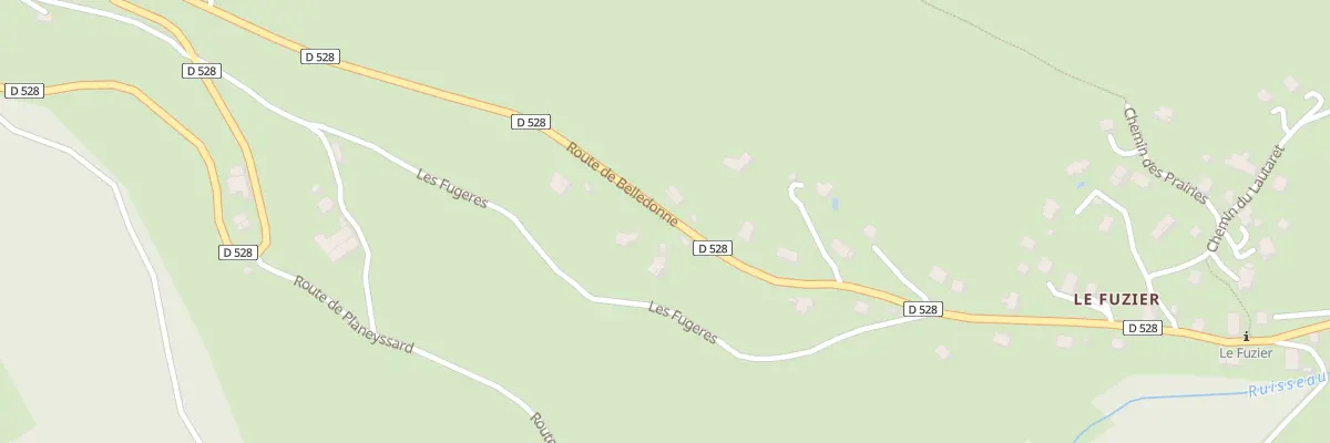 Plan du 4894 Rte de Belledonne à Laval-en-Belledonne