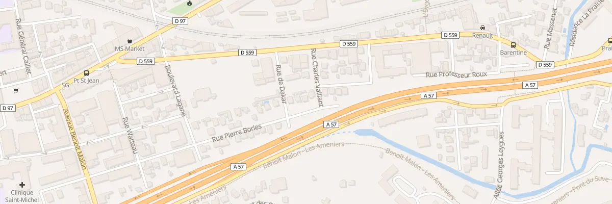 Plan du 391 Rue Pierre Bories à Toulon