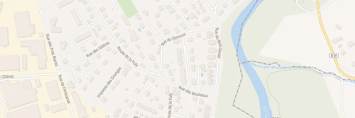 Plan du 9227F Rue des Bouleaux à Rumilly