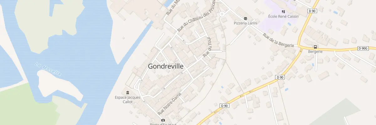 Plan du 2B Rue du Four à Gondreville