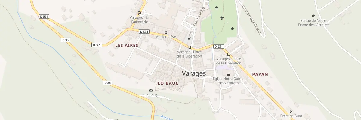 Plan du 5116 Rue Jean Aicard à Varages