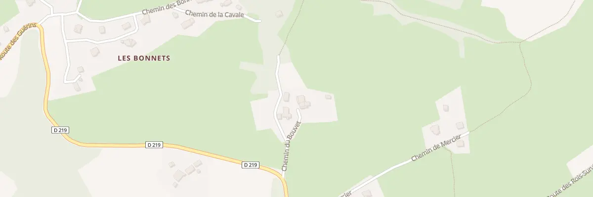 Plan du 108B Che du Bouvet à Sigoyer