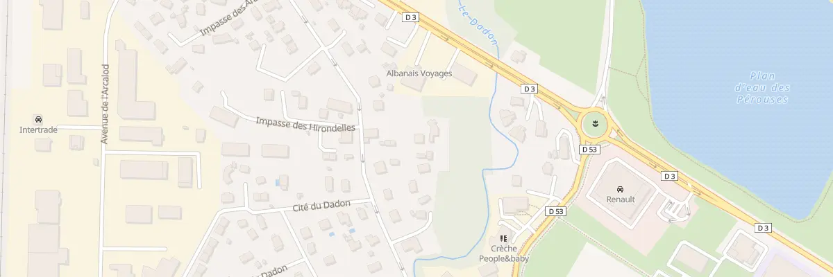 Plan du 19 Rue des Pérouses à Rumilly