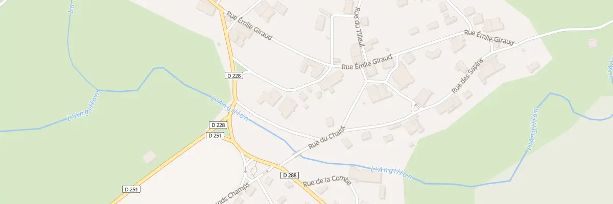 Plan du 7 Rue du Bas des Roches à Chapois
