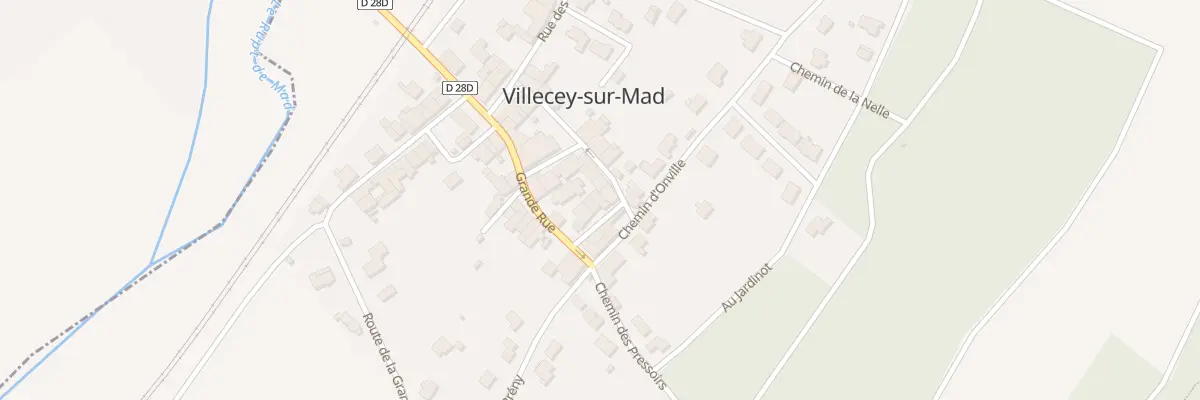 Plan du 4 Rue Derriere l’Eglise à Villecey-sur-Mad
