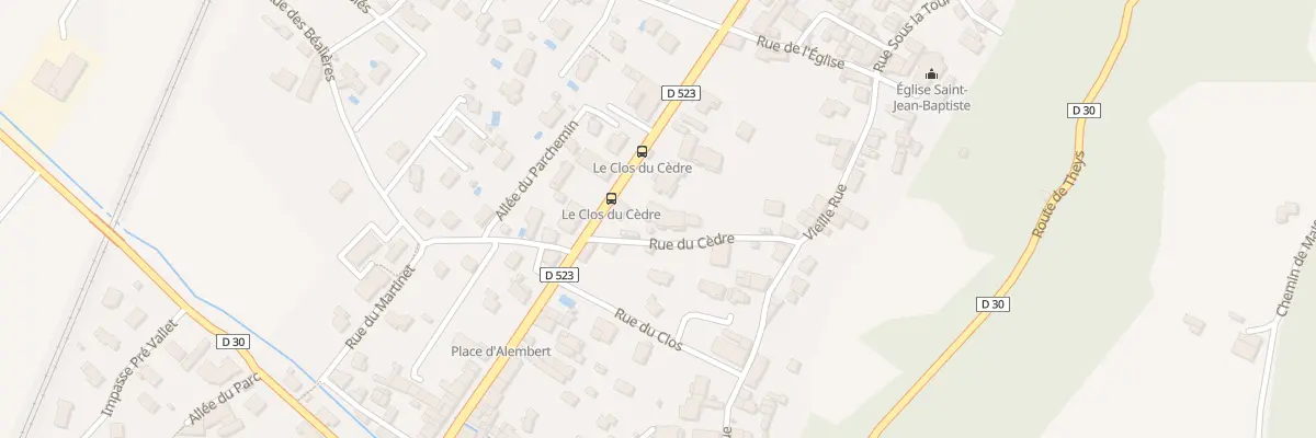 Plan du 577 Av du Gresivaudan à Tencin