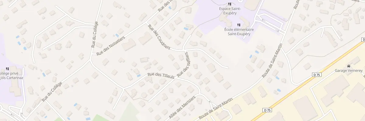 Plan du 6 Rue des Coudriers à Pirey