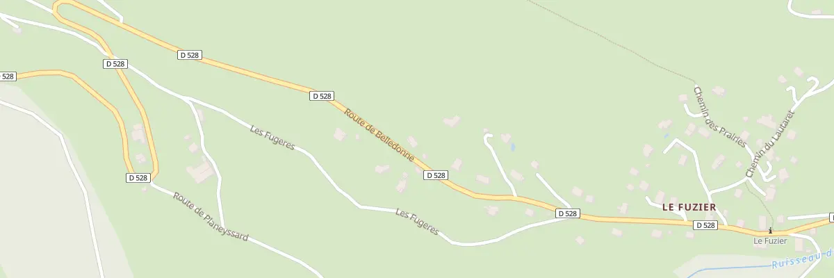Plan du 4899 Rte de Belledonne à Laval-en-Belledonne
