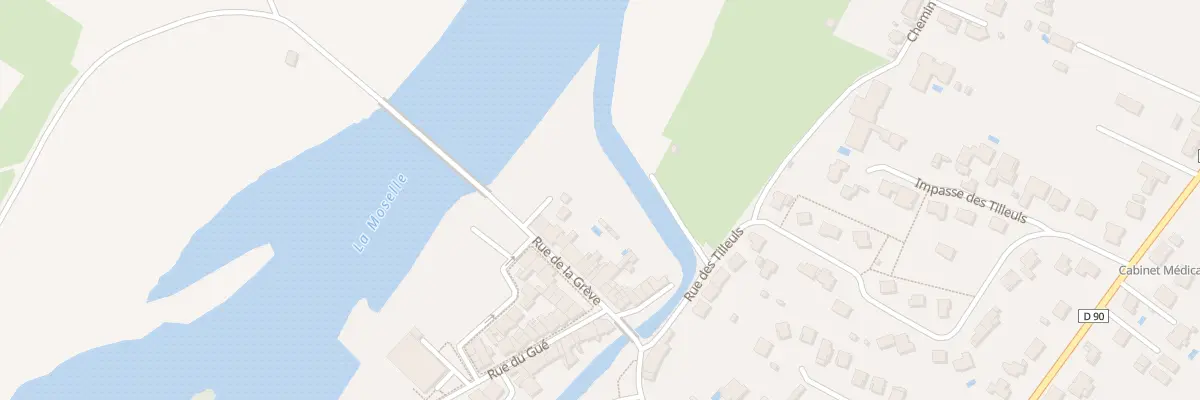 Plan du 21 Rue de la Grève à Gondreville