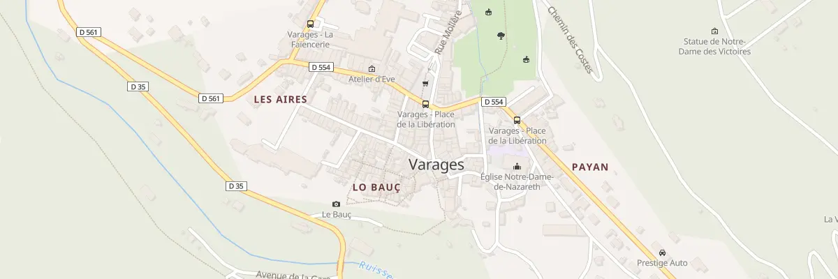 Plan du 4 Rue Victor Hugo à Varages