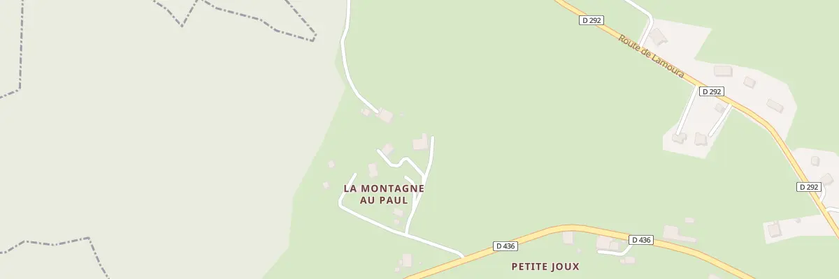 Plan du 8 Qua La Montagne au Paul à Lajoux