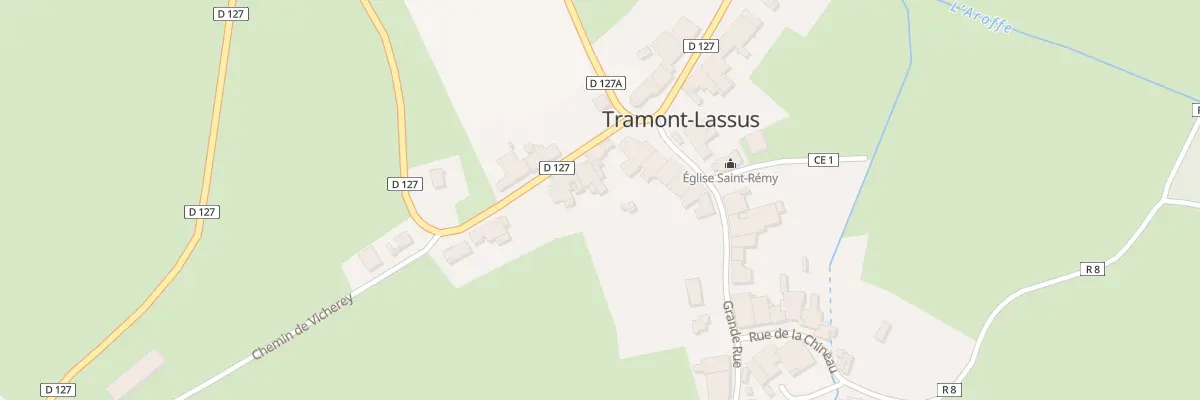 Plan du 3 Rue de Lavaux à Tramont-Lassus