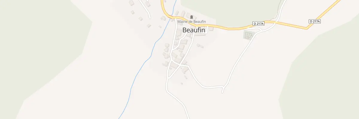 Plan du 5004 Le Village à Beaufin