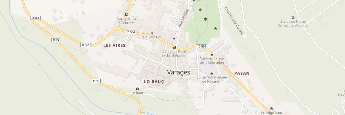 Plan du 6 Rue Général Gassendi à Varages