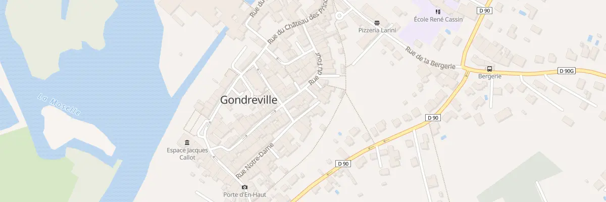 Plan du 3 Rue du Four à Gondreville