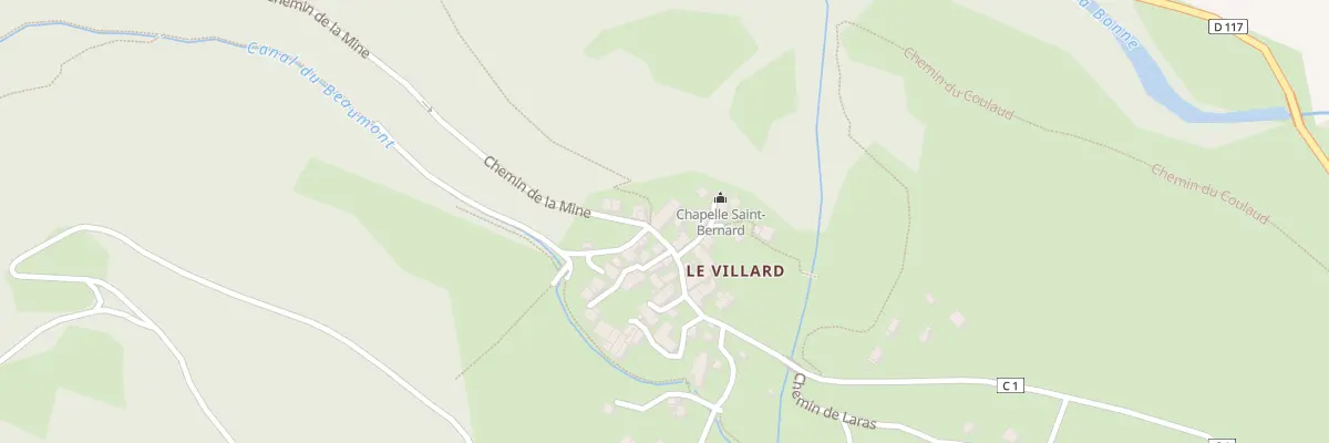 Plan du 48 Rue du Chamoux à Entraigues