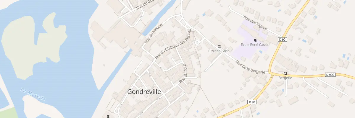 Plan du 20 Rue du Four à Gondreville