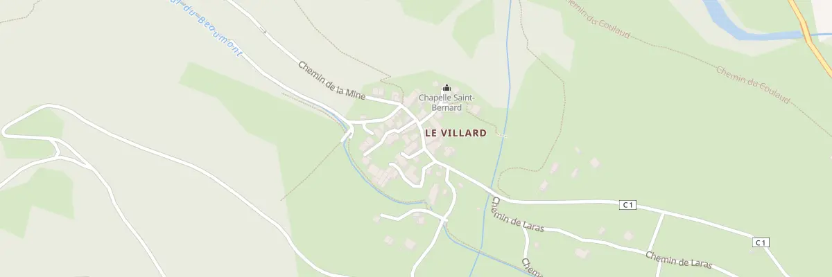 Plan du 15 Rue du Chamoux à Entraigues