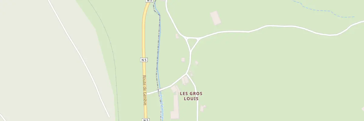 Plan du 46B Les Gros Louis à Fort-du-Plasne
