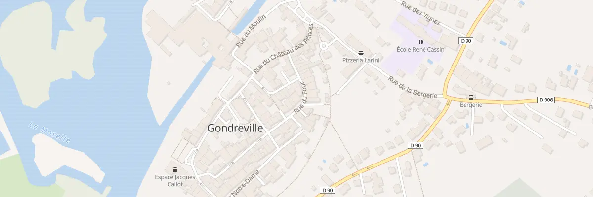 Plan du 14 Rue du Four à Gondreville