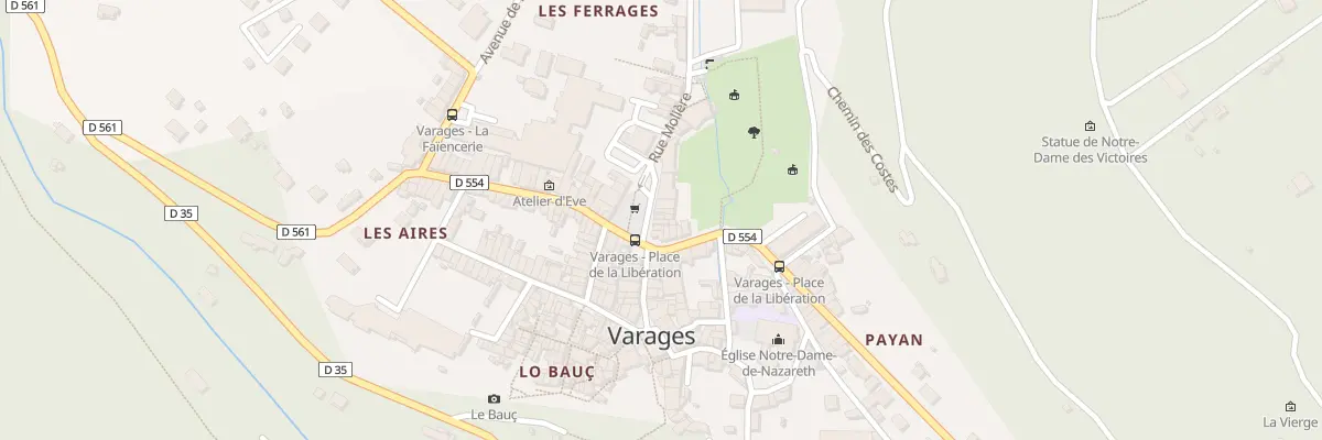 Plan du 8B Pl de la Libération à Varages