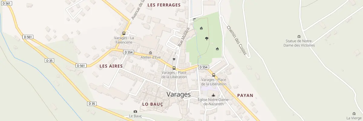 Plan du 5057 Pl de la Libération à Varages