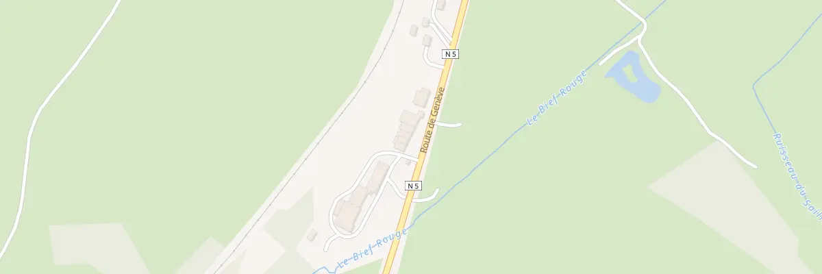 Plan du 19 Rte de Genève à La Chaumusse