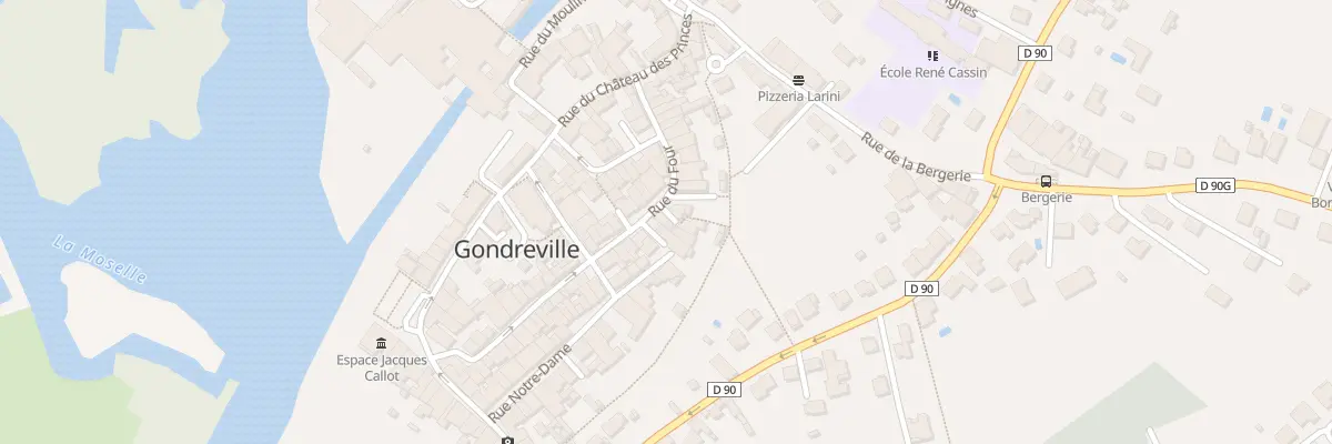 Plan du 11 Rue du Four à Gondreville