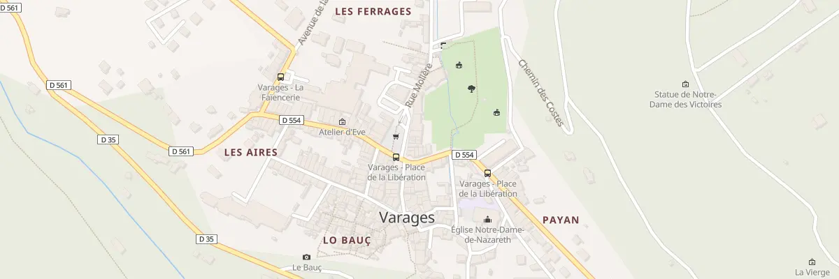 Plan du 8 Pl de la Libération à Varages