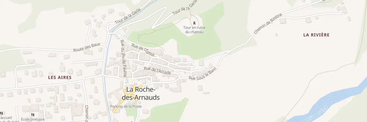 Plan du 51 Rue de la Maison Blanche à La Roche-des-Arnauds